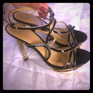 Marciano Strappy Platform Heels